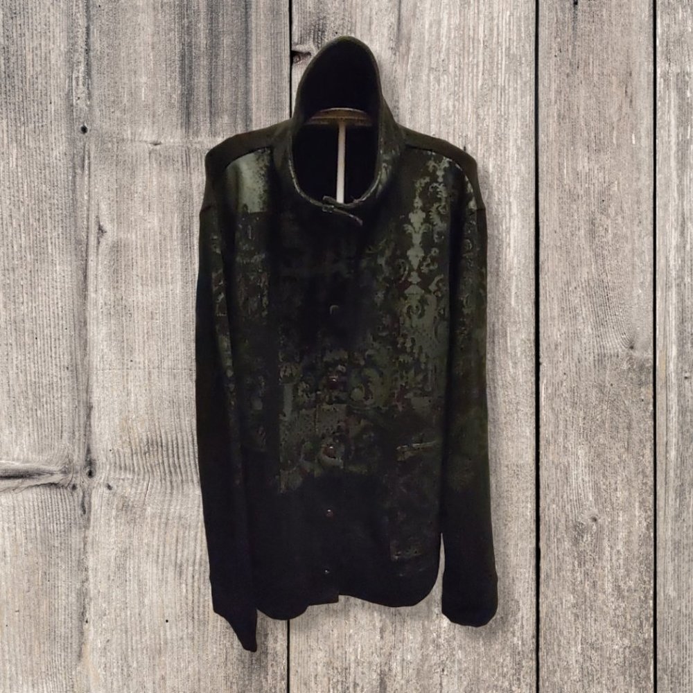 Zenergy black long-neck jacket sz 3 VGUC